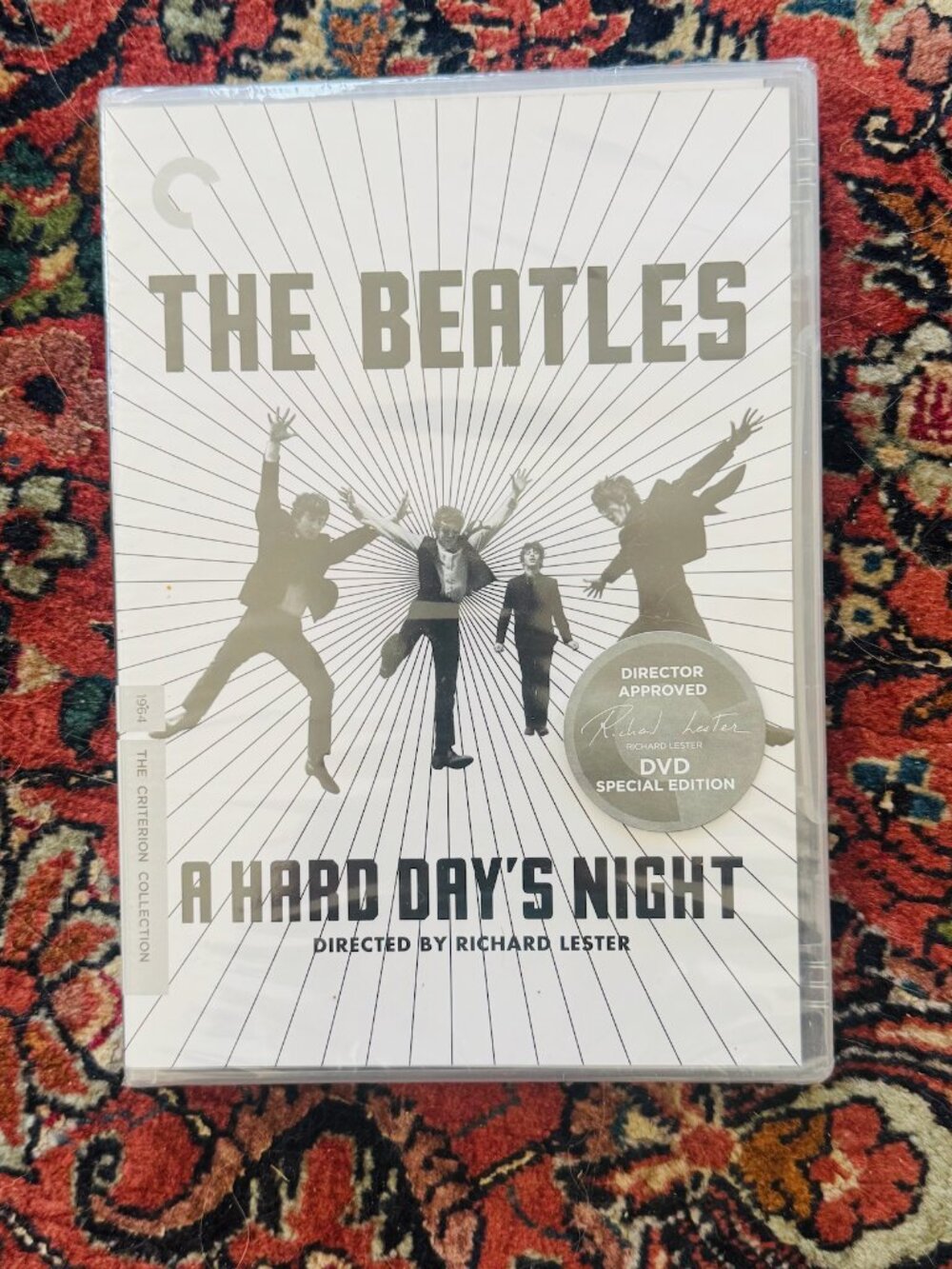 The Beatles, A Hard Day’s Night, 1964 film on DVD, Criterion Collection